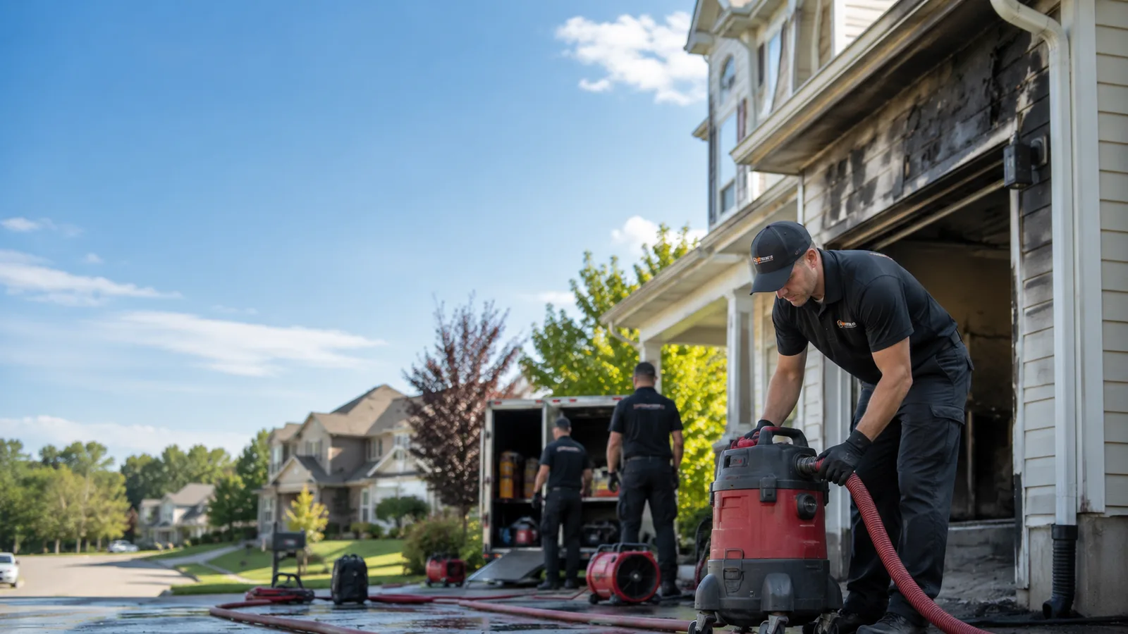 Fire And Smoke Damage Restoration in Iowa near me